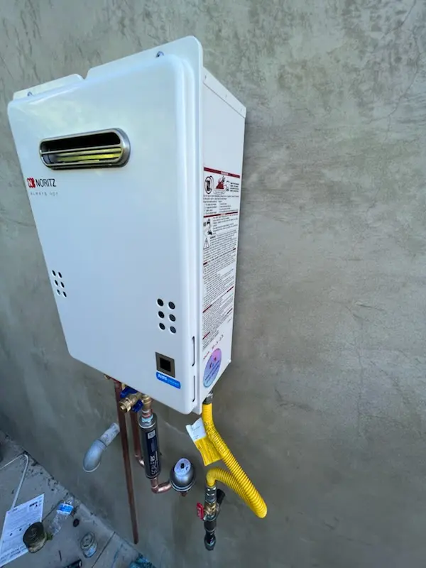 Tankless water heater installation for Warren homes
